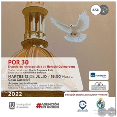 Por 30 - Exposicin retrospectiva de Horacio Guimaraens - Martes 12 de Julio 2022